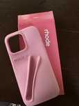 Чехол розовый ribbon Роуд rhode на iPhone на 15 pro max