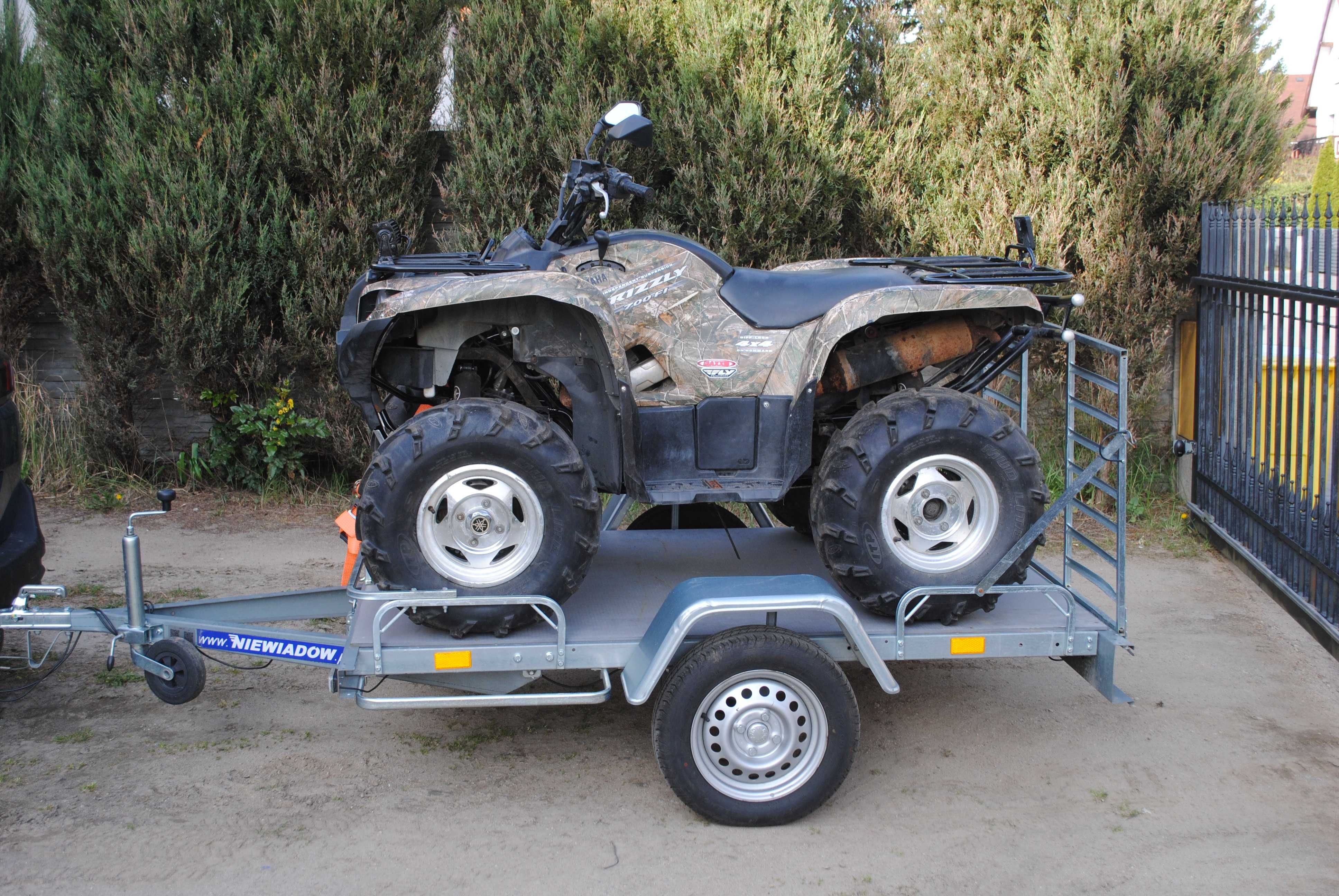 Yamaha Grizzly 700cm3 zarejestrowana