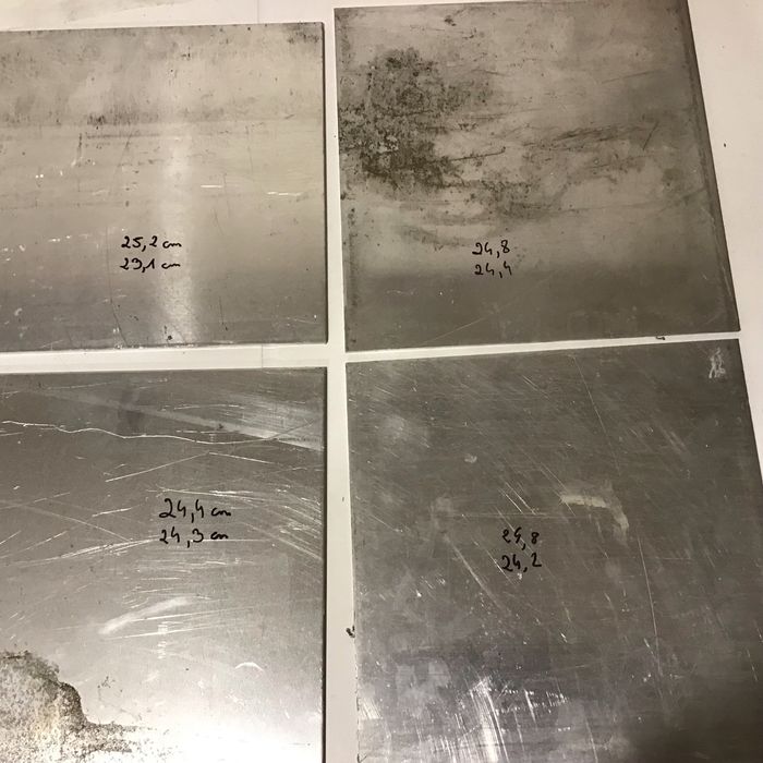 Formatka aluminium 6 sztuk 5 mm