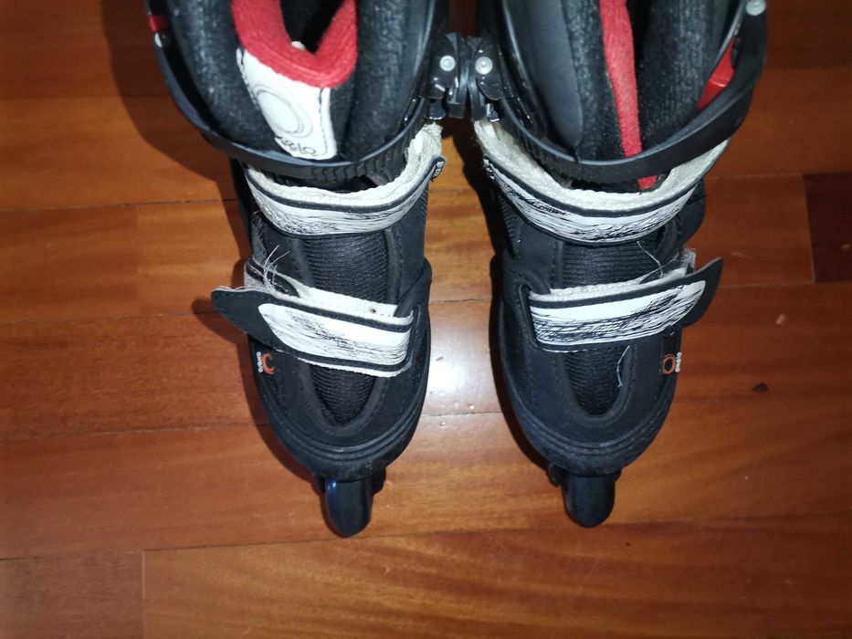 PATINS EM LINHA CRIANÇA c Saco de transporte.