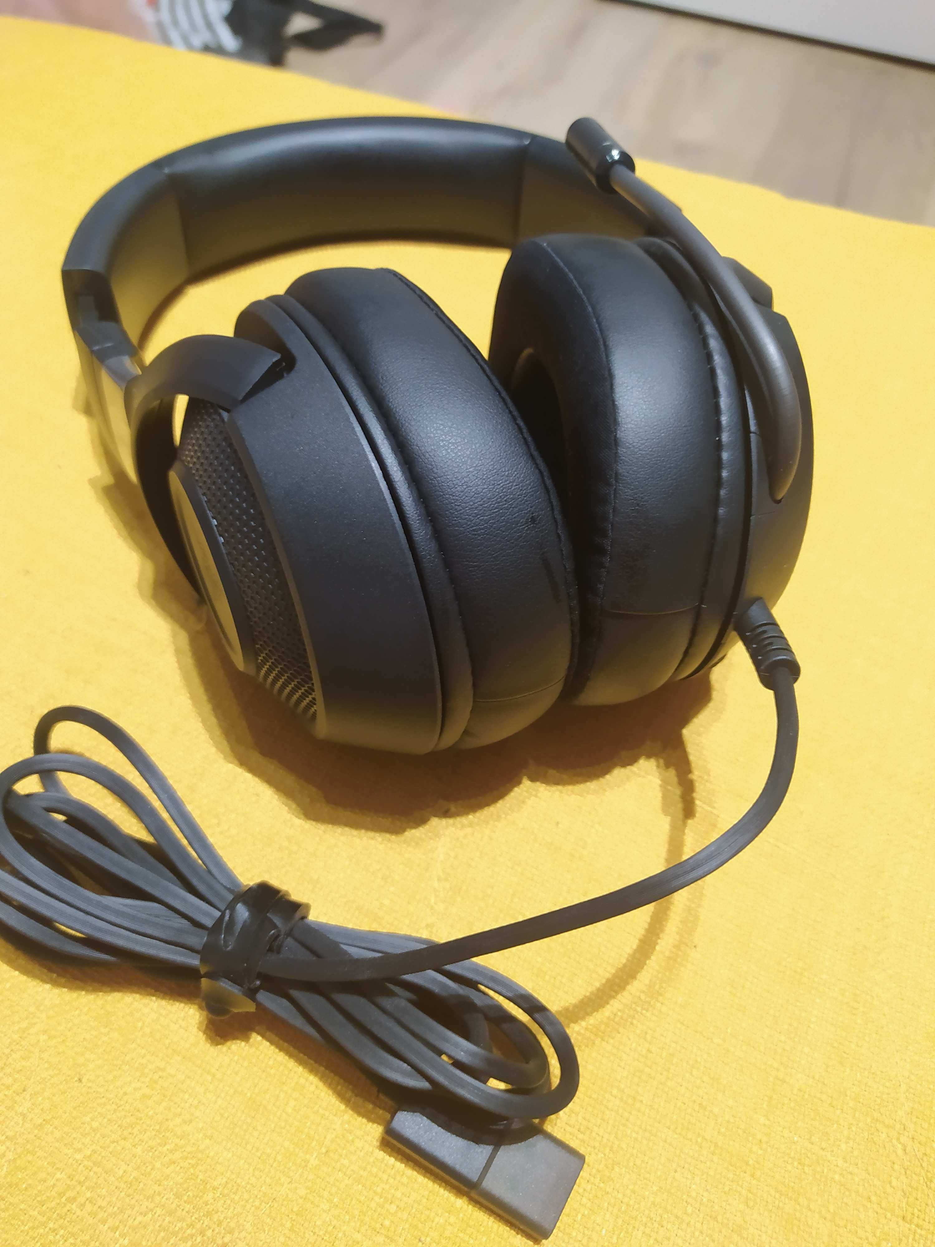 Słuchawki Gamingowe  Razer Kraken X Czarne