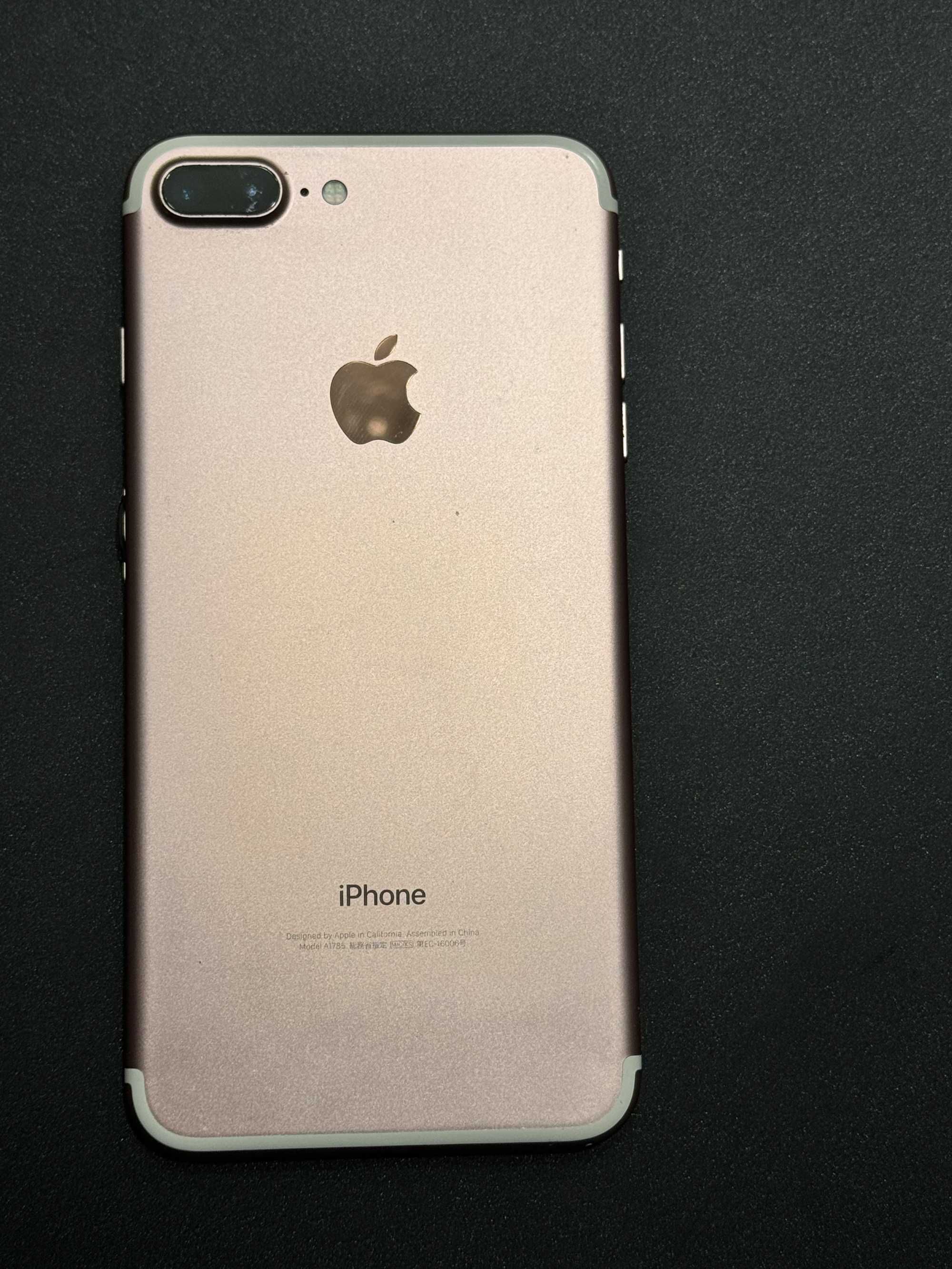 iPhone 7 Plus 128GB Rose Gold, świetny stan + pudełko i etui
