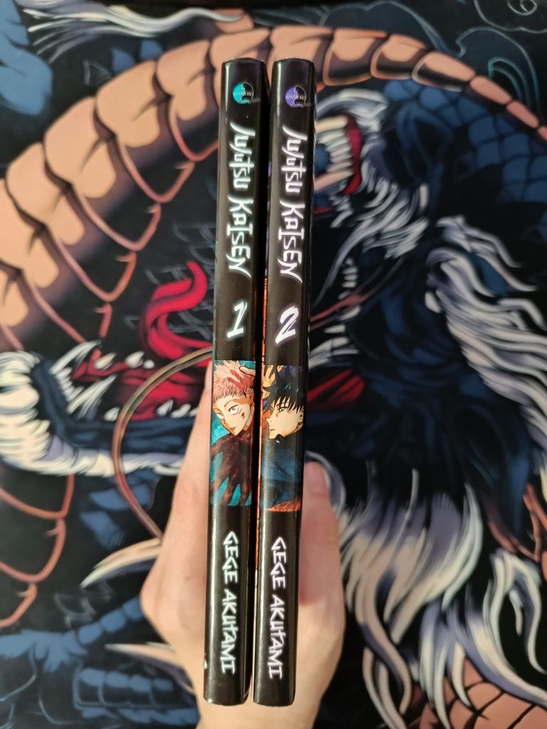 Manga Jujutsu kaisen 1,2 + gratisy