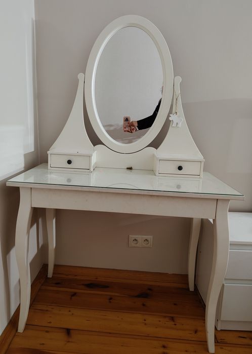 Toaletka IKEA biała