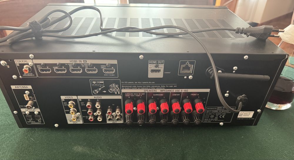 Receptor AV Bluetooth wifi 7.2 4K HDMI 240W