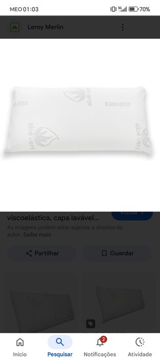 Lote Almofadas 60x40