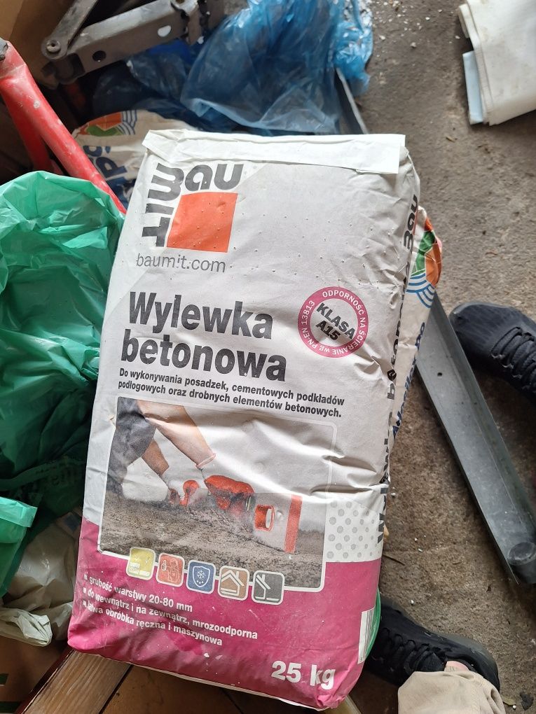 Klej Mapei, Wylewka betonowa