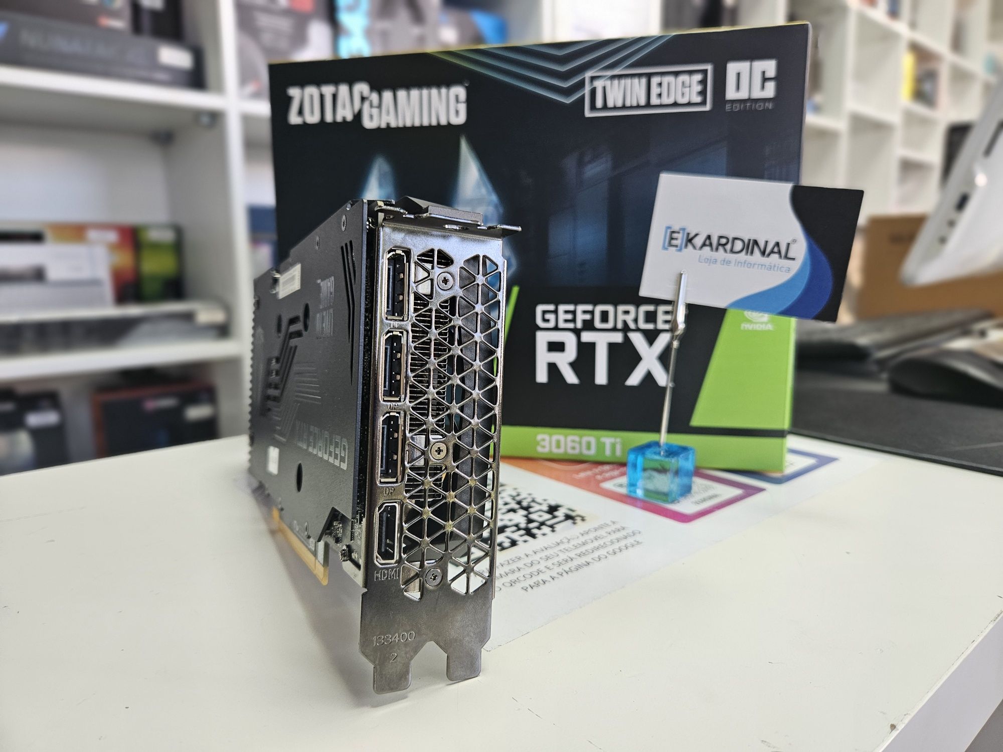 Zotac RTX 3060TI 8GB twin Edge OC LHR