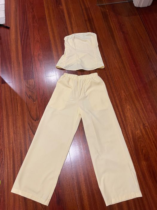 Conjunto Zara Amarelo