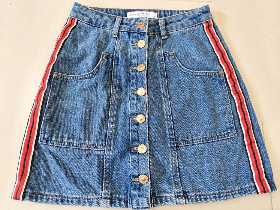 Saia de ganga casual - Stradivarius (Tam. XS)