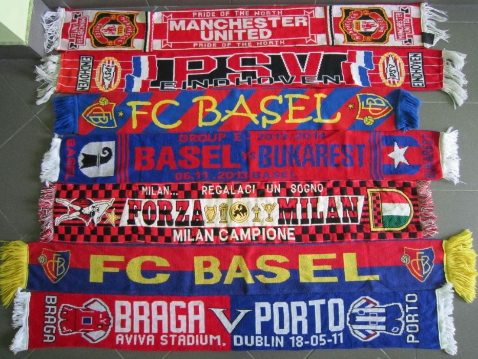 Футбольный шарф коллекция