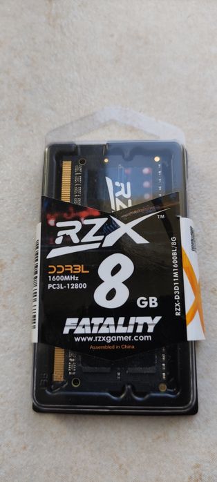 Pamięć RAM 8gb ddr3l