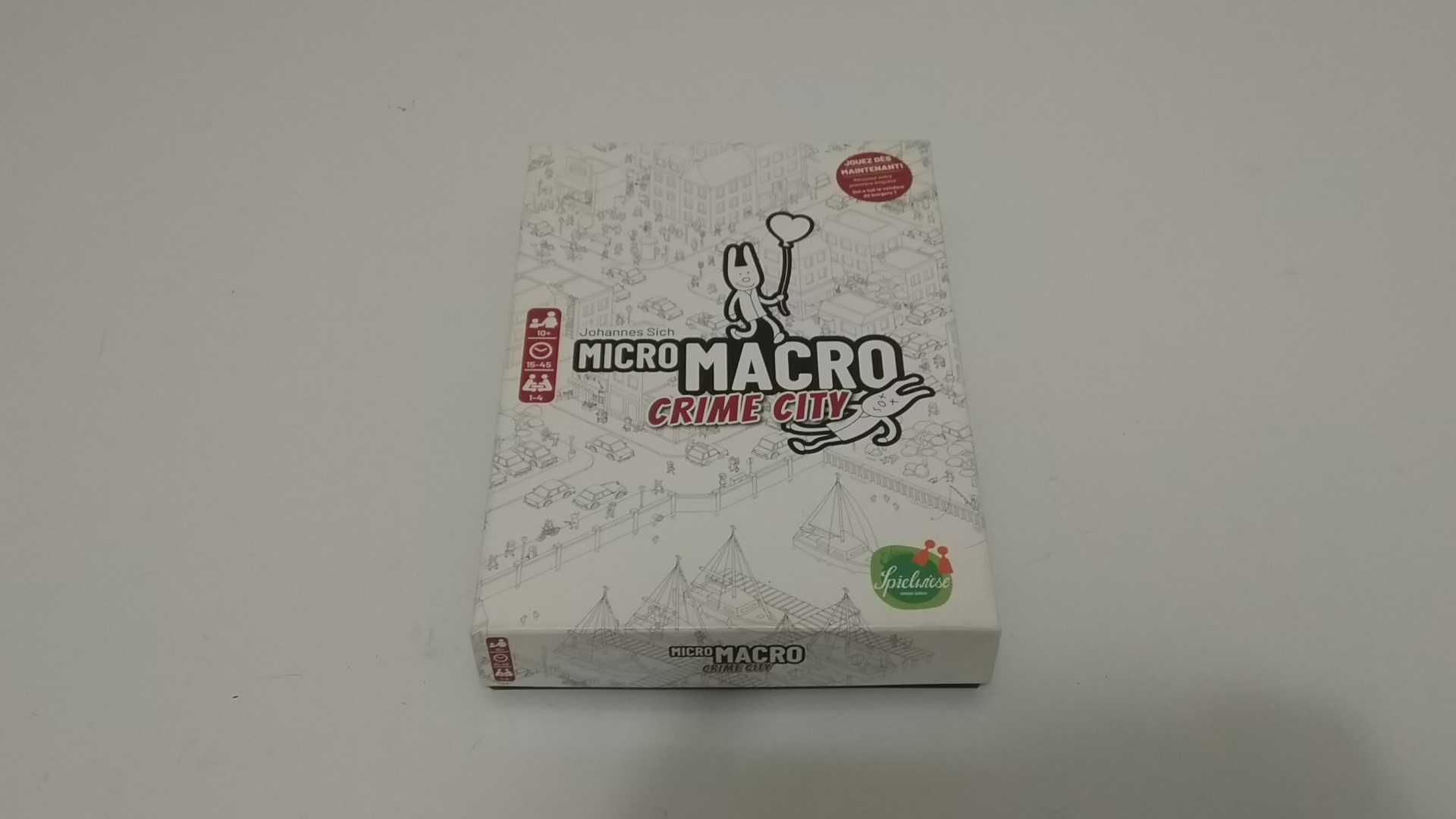 MicroMacro Crime City - Jogo de Tabuleiro