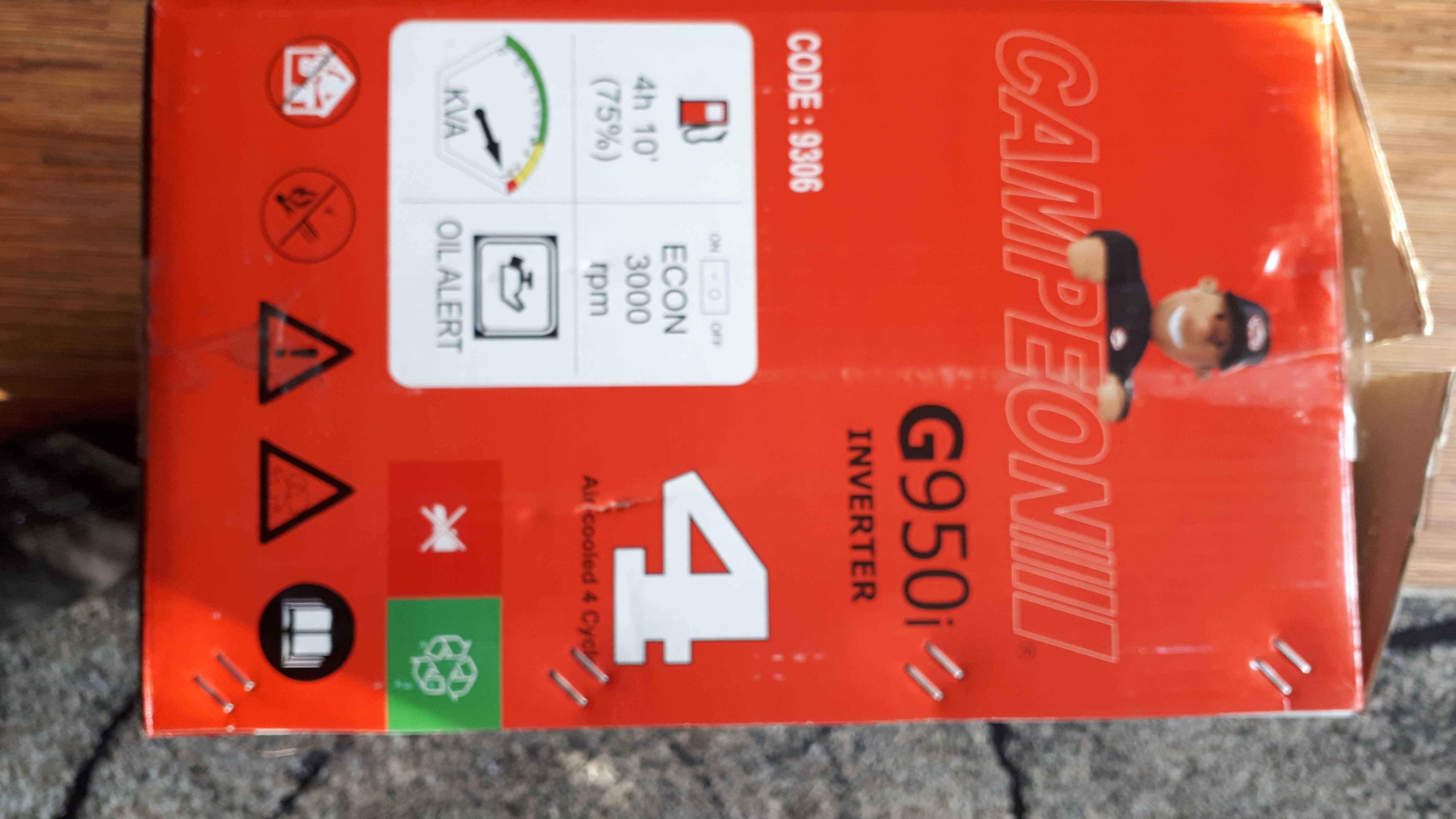 Agregat prądotwórczy inwertorowy NOWY Campeon G950i 4T