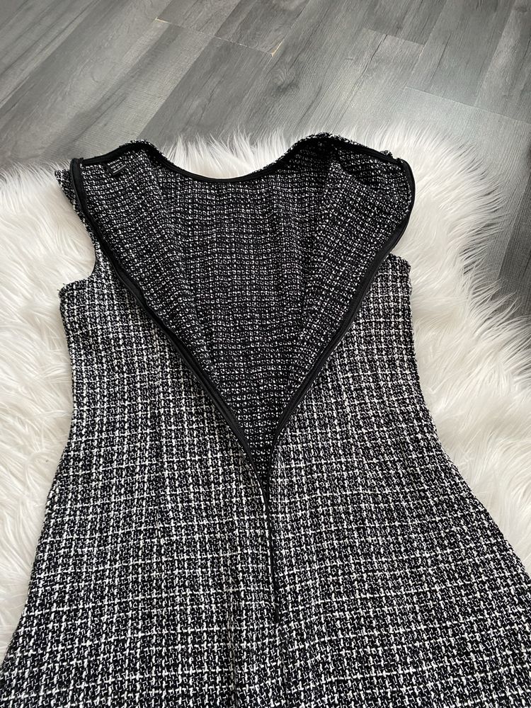 Shein M/38 tweedowa sukienka