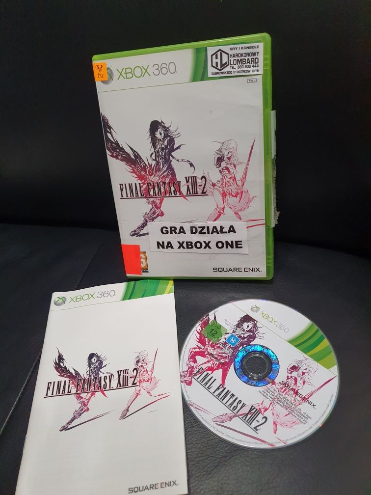 Gra gry xbox 360 one Final Fantasy XIII-2 od kolekcjonera unikat