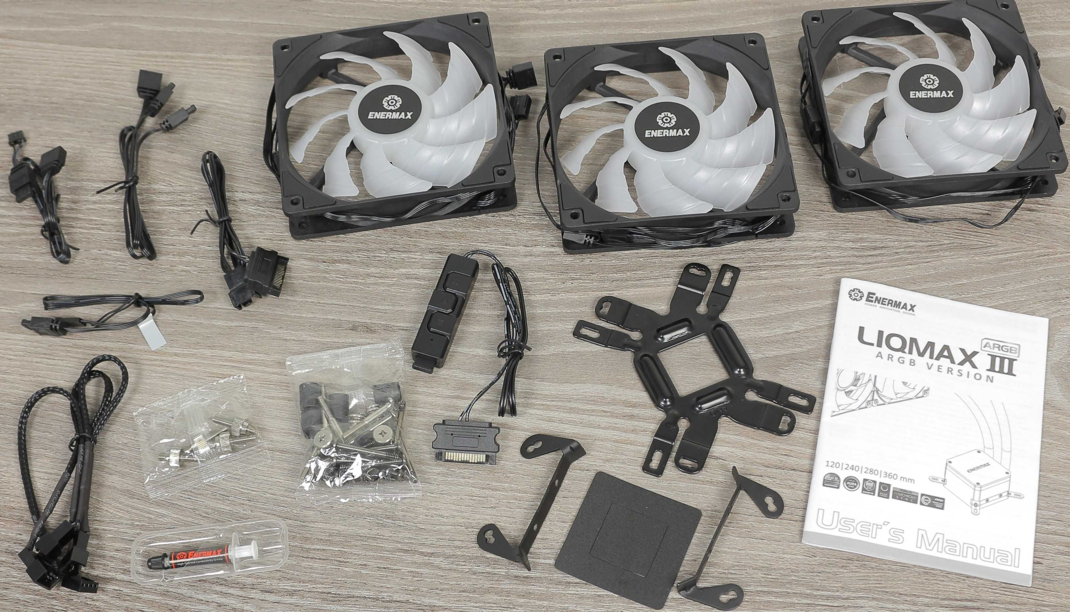 Продам систему водяного охлаждения Enermax LIQMAX III ARGB 360 Новая.