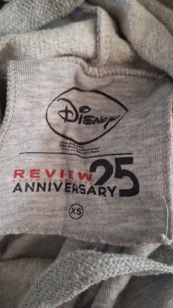 Bluza szara XS nadruk myszka miki mickey mouse