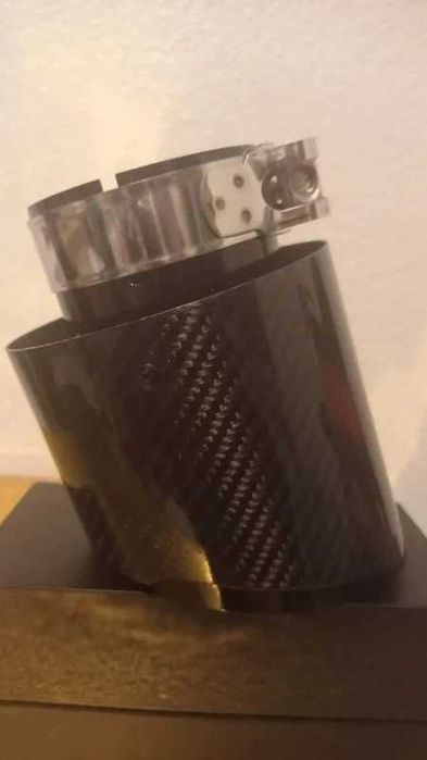 Ponteira de Escape de Carro - Preto - Novo!!