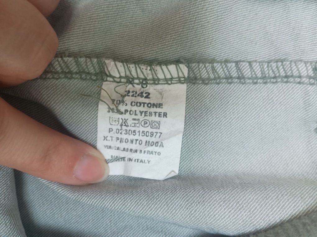 Spodnie z przetarciami m/l