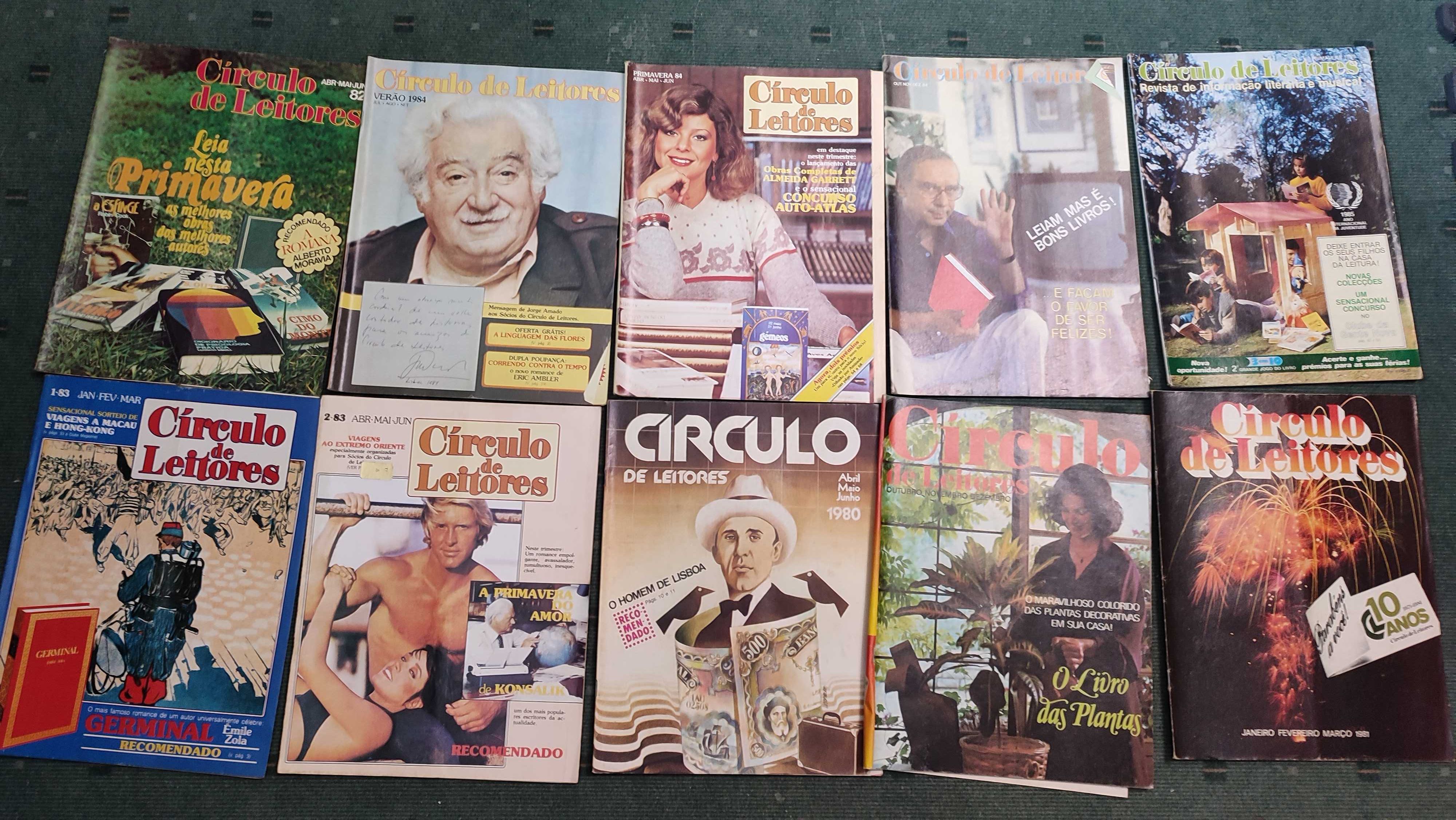 Lote 27 Revistas Antigas Circulo de Leitores