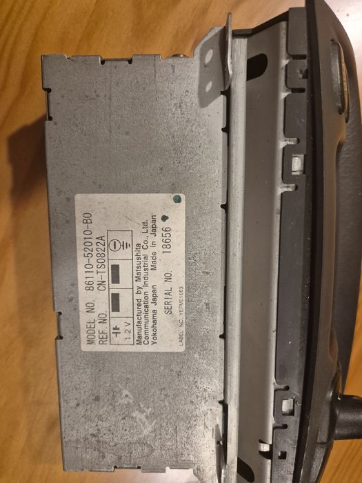 Display de informação, Toyota yaris P1