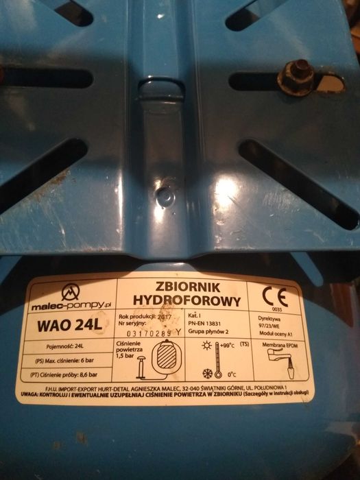 Grundfos - pompa hydroforowa jednofazowa ze zbiornikiem