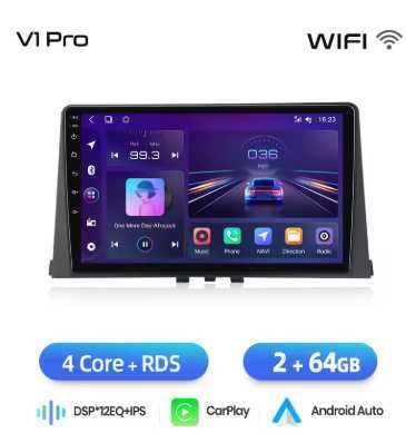 Rádio android Citroen Berlingo Peugeot Partner Opel Combo 2019-25 NOVO