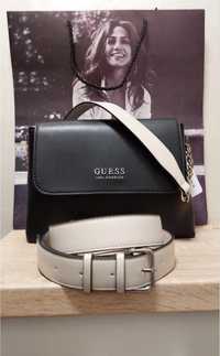 Чорна сумка guess milena