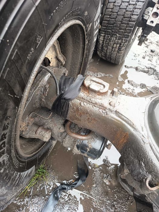 Naczepa Krone oś tylna FV transport/dostawa