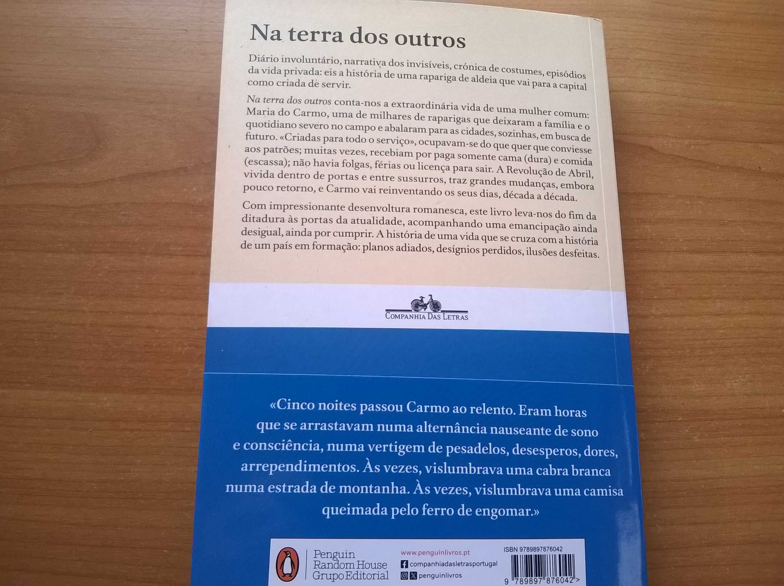 Na Terra dos Outros - (Romance de Estreia) Manuel Abrantes