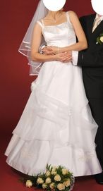 Stylowa suknia ślubna