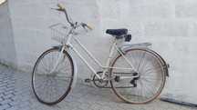 Bicicleta antiga como nova