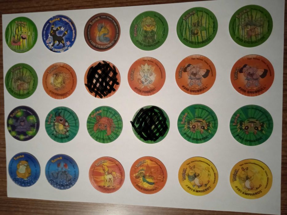 Pokémon Tazos Vários 4