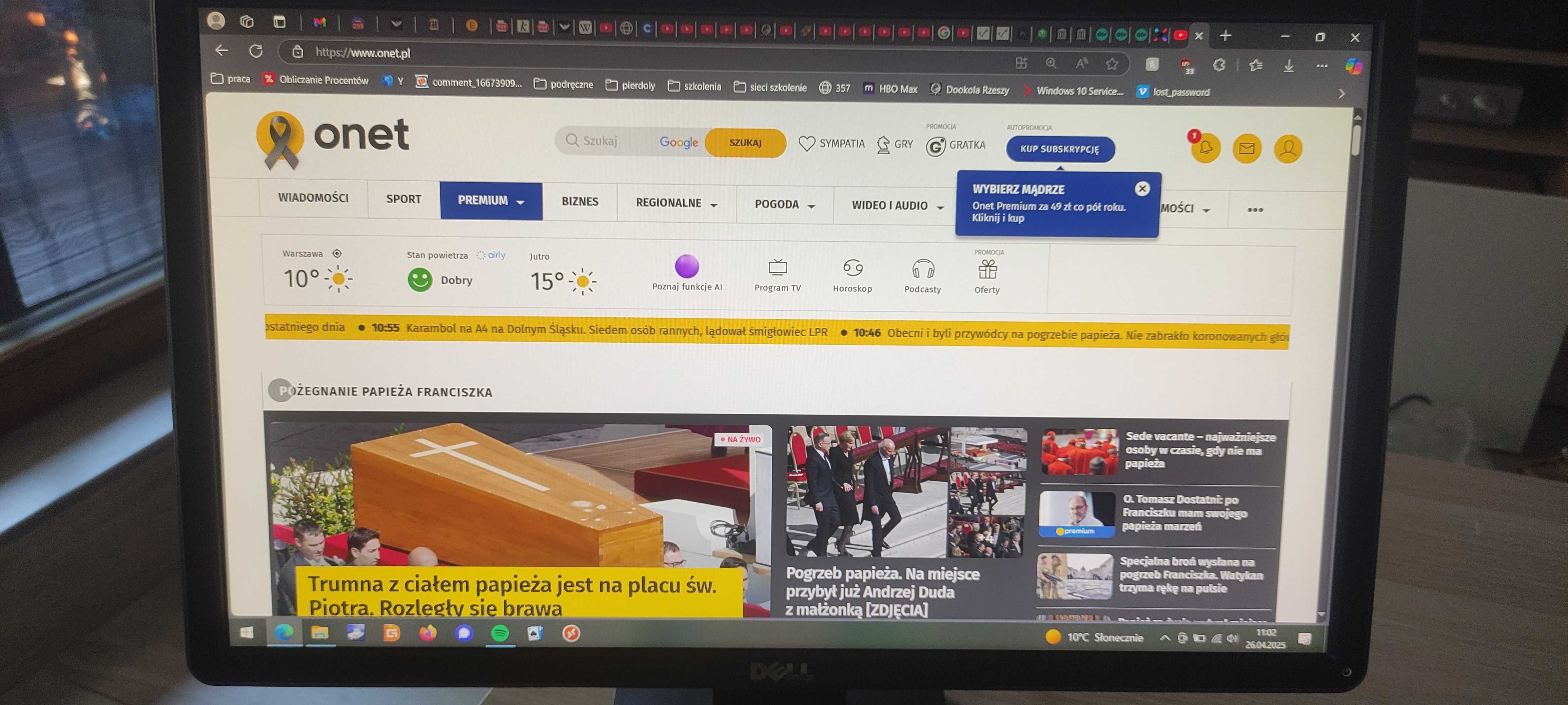 Monitor Dell E2214hb + dużo gadżetów!!!
