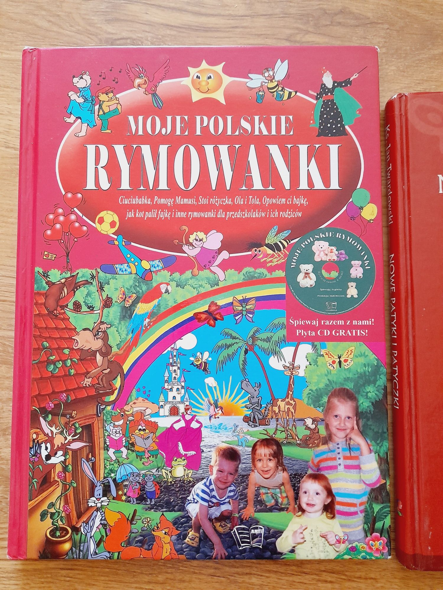 Zestaw Moje polskie rymowanki Nowe patyki i patyczki Twardowski dzieci