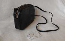 torebka H&M mała czarna crossbody na ramię torba na koncert