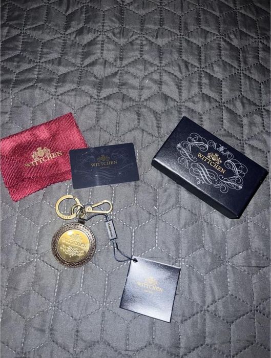 Повний набір Wittchen брелок з натрулаьної шкіри новий