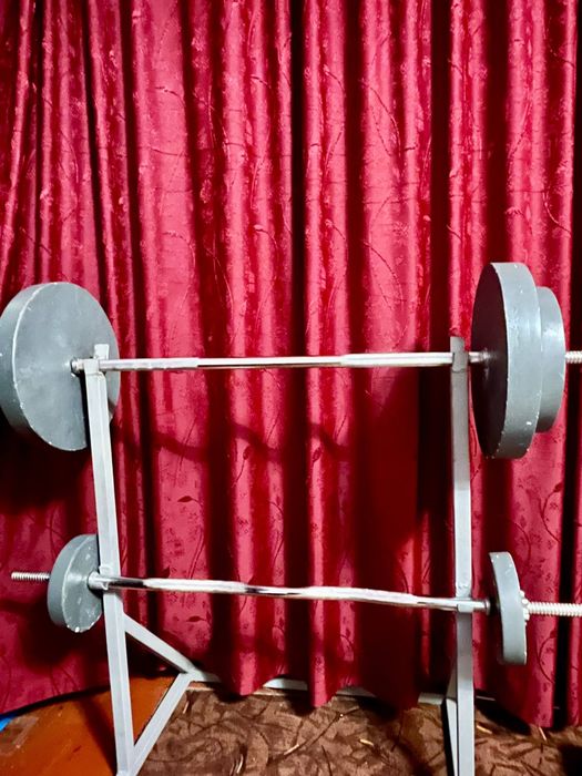 Продаю штангу і лавку для жиму