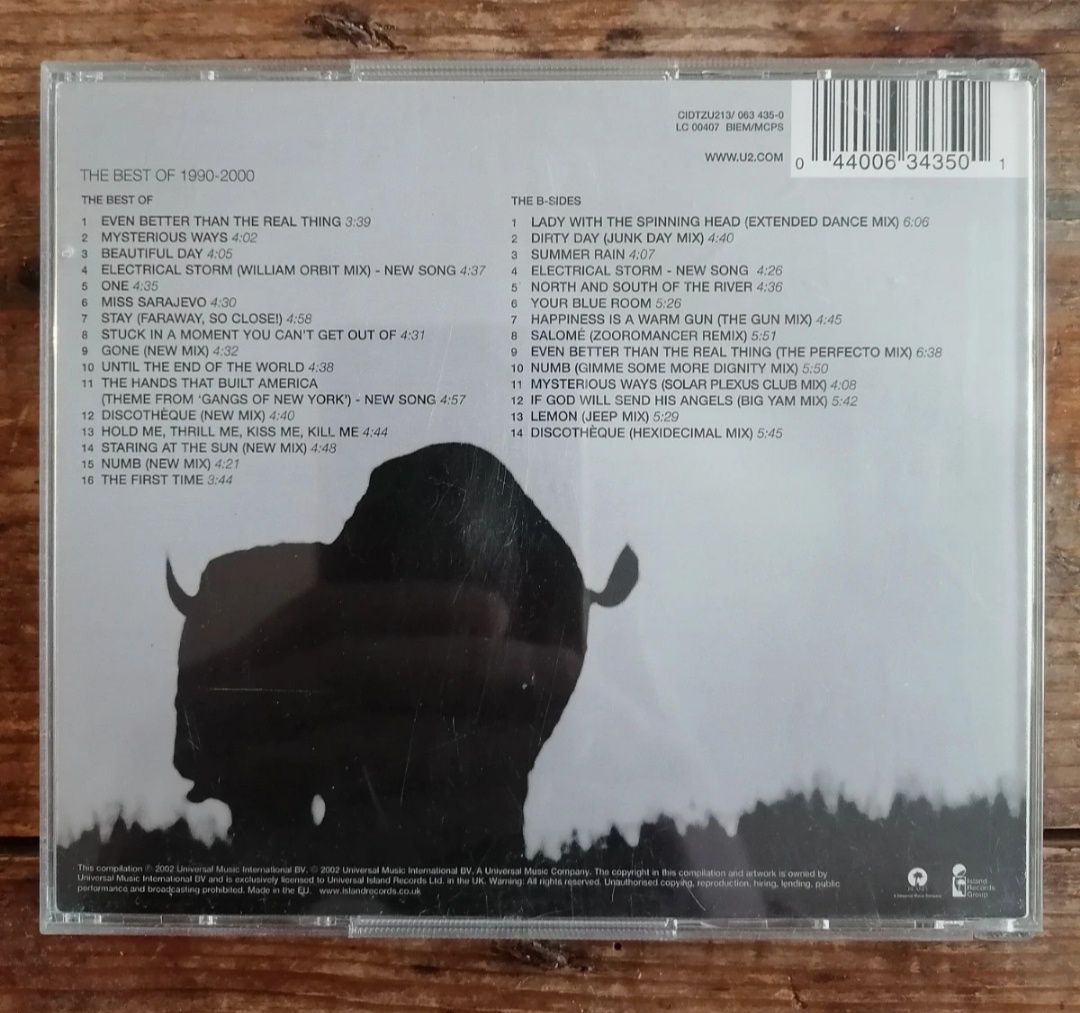CD U2 - The best off Duplo