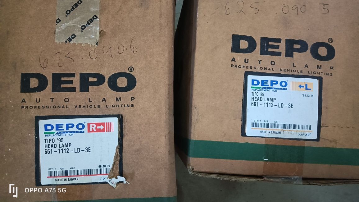 Farol Fiat tipo ótica 1995 depo