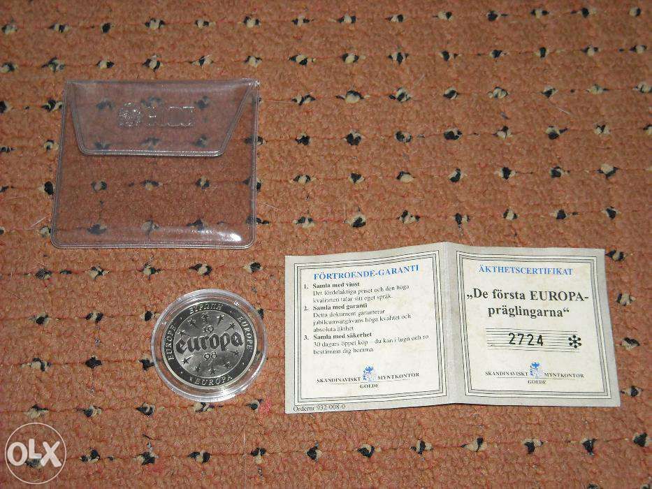 Moneta kolekcjonerska SZWECJA 1998