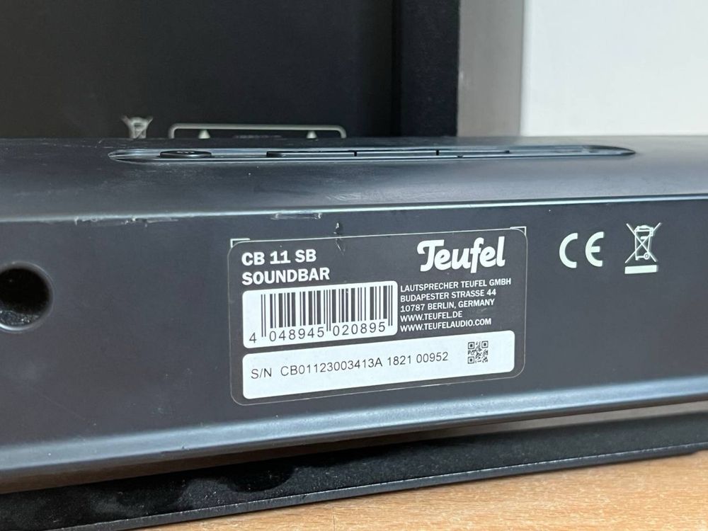 Саундбар Teufel CB 11 SB + Сабвуфер CB 11 SW