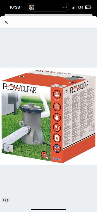 Basen stelażowy bestway 259x170x61 z pompą