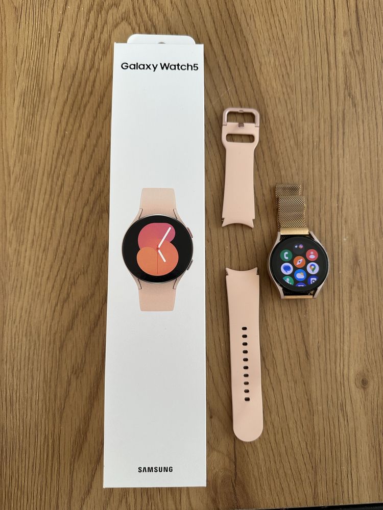 Smartwatch Samsung Galaxy Watch5 40mm pink gold różowy złoty gwarancja