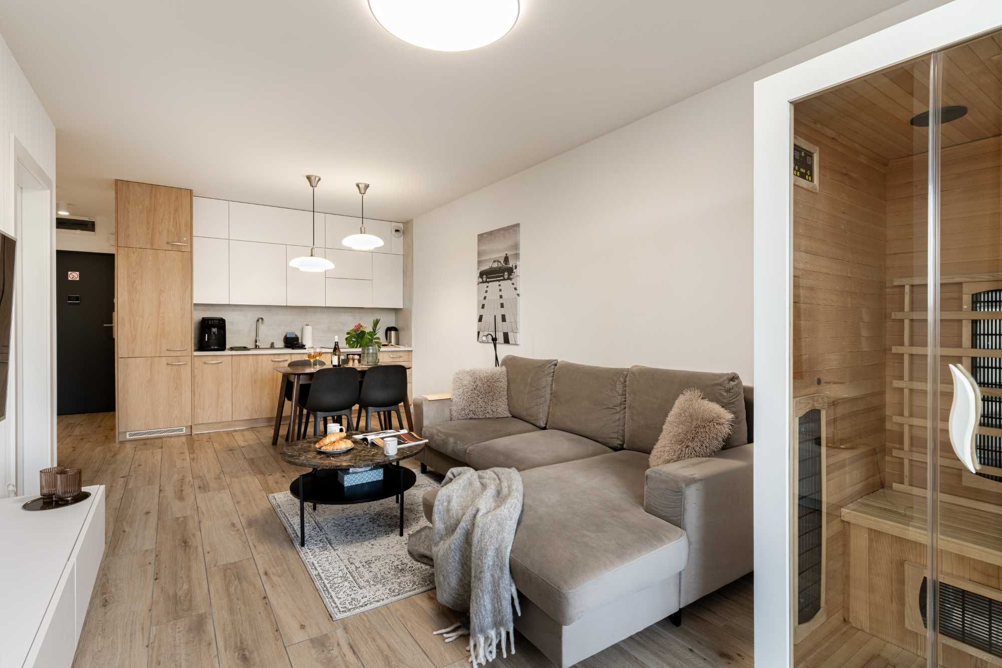 Apartament z Jacuzzi & Sauna Chillout