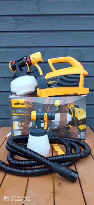 Pistolet malarski Natryskowy Wagner W690 Flexio Zestaw Natryskowy 630W