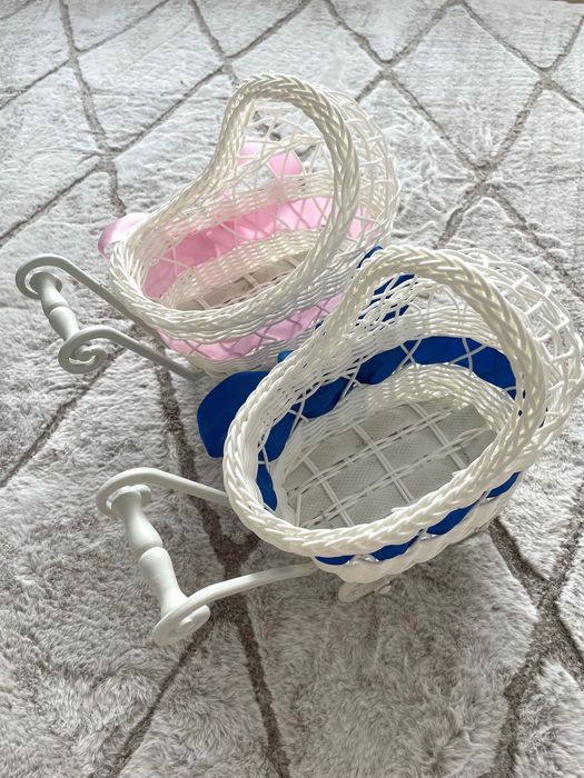 Koszyki weselne na wózek