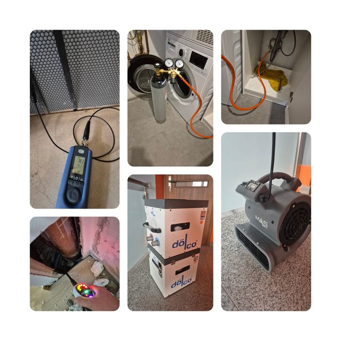 Osuszanie po zalaniu | Termowizja | Wykrywanie wycieków