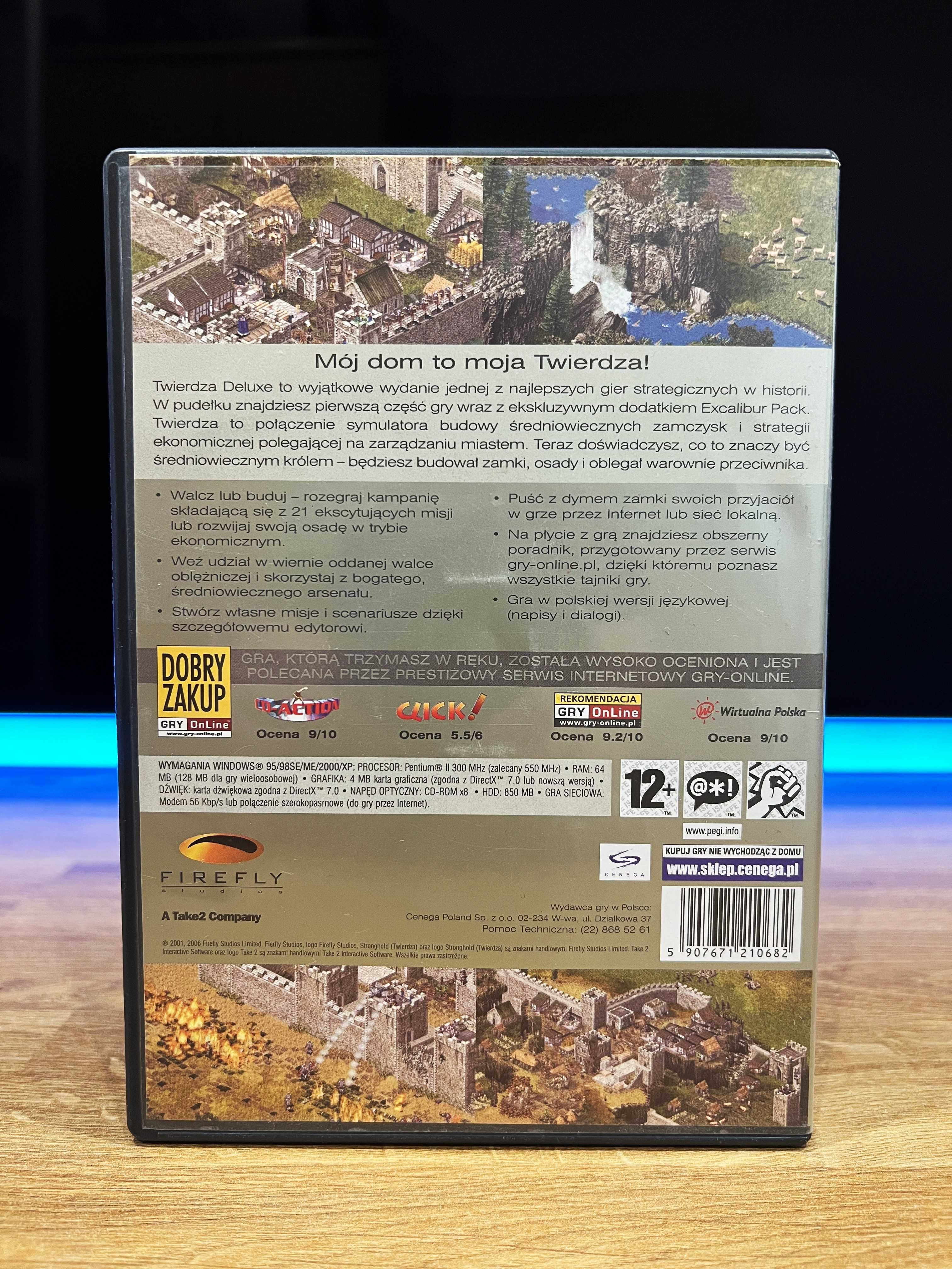 Twierdza Deluxe (PC PL 2006) DVD BOX polskie wydanie Kolekcja Klasyki